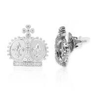 Orecchini in argento con Zircone (Dallas Prince Designs)