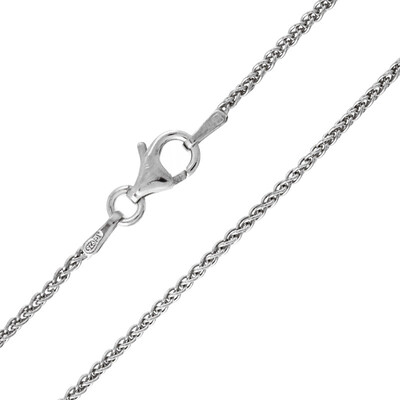 Catenina a treccia in argento 925 - 45 cm - 3,3 g