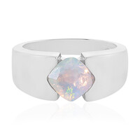 Anello in argento con Opale di Welo