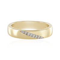Anello in argento con Diamante Cioccolato I3