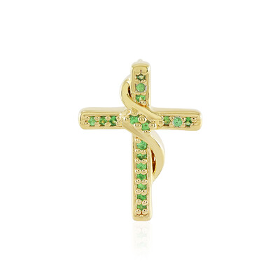 Ciondolo in argento con Tsavorite