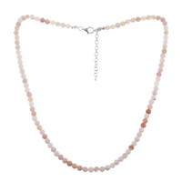 Collana in argento con Opale Rosa