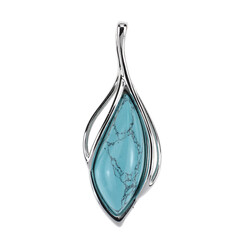 Ciondolo in argento con Turchese