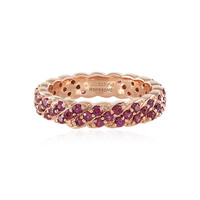 Anello in argento con Rodolite