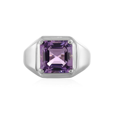 Anello in argento con Ametista Rose de France