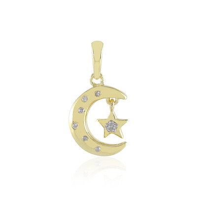 Ciondolo in argento con Diamante I2 (I)