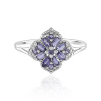 Anello in argento con Iolite