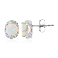 Orecchini in argento con Opale di Welo