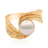 Anello in argento con Perla di Acqua Dolce (TPC)