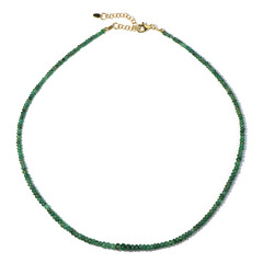 Collana in argento con Smeraldo Zambia
