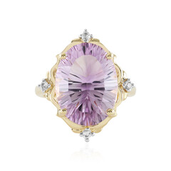 Anello in argento con Ametista Rose de France