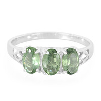 Anello in argento con Apatite Russa