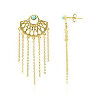 Orecchini in argento con Turchese