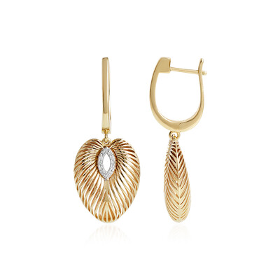 Orecchini in oro con Diamante I1 (I)  (Ornaments by de Melo)