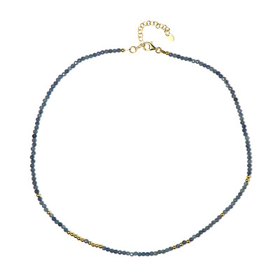 Collana in argento con Zaffiro Blu