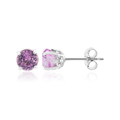 Orecchini in argento con Kunzite