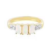 Anello in argento con Opale di Welo