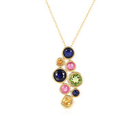 Collana in argento con Peridoto