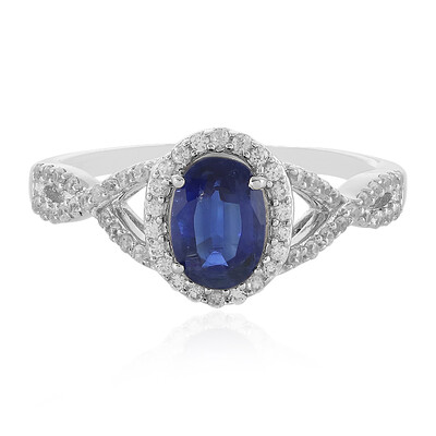 Anello in argento con Cianite