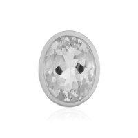 Ciondolo in argento con Quarzo Bianco