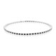 Bracciale in argento con Spinello Nero
