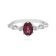 Anello in argento con Granato Malawi