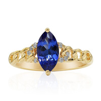 Anello in oro con Tanzanite AAA (CIRARI)
