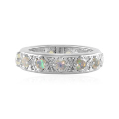 Anello in argento con Opale di Welo