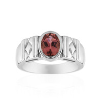 Anello in argento con Tormalina Rosa Brasiliana (Pallanova)