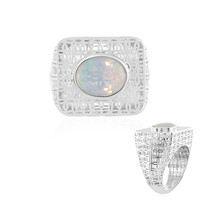 Anello in oro con Opale di Welo (Ornaments by de Melo)