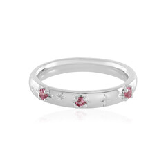 Anello in argento con Tormalina Rosa Nigeriana