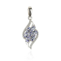 Ciondolo in argento con Tanzanite