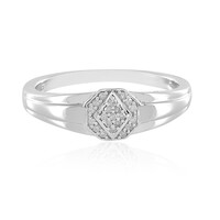 Anello in argento con Diamante I2 (I)
