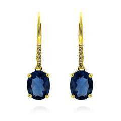 Orecchini in argento con Fluorite Cangiante