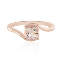 Anello in argento con Morganite