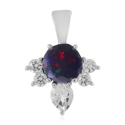 Ciondolo in argento con Opale Mezezo