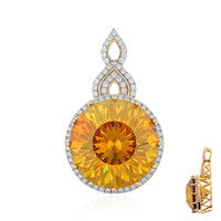 Ciondolo in oro con Sfalerite (AMAYANI)