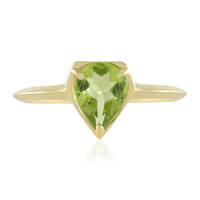 Anello in argento con Peridoto