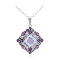 Collana in argento con Quarzo Moonlight