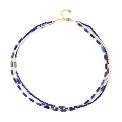 Collana in argento con Lapislazzuli (Riya)