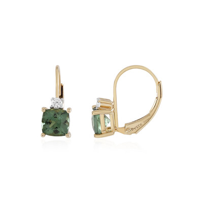 Orecchini in argento con Apatite Cromo