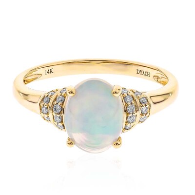 Anello in oro con Opale di Welo AAA (CIRARI)