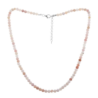 Collana in argento con Opale Rosa