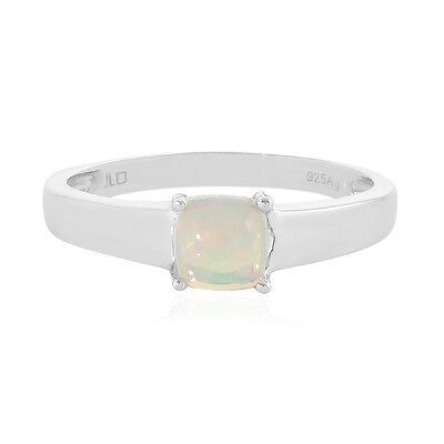 Anello in argento con Opale di Welo