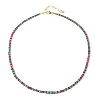 Collana in argento con Rubino Mozambico