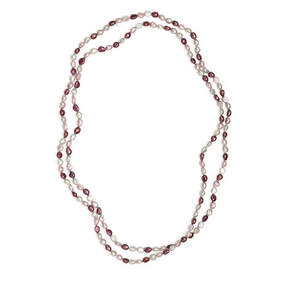 Collana in argento con Perla di Acqua Dolce (TPC)