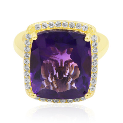 Anello in argento con Ametista del Marocco