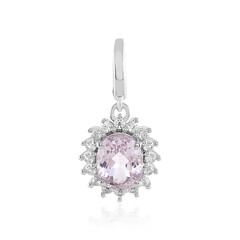 Ciondolo in argento con Kunzite