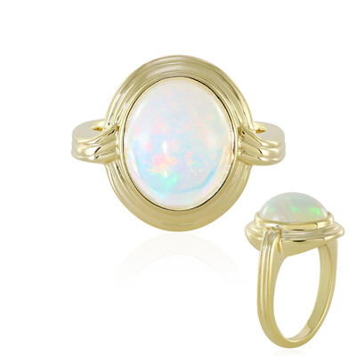 Anello in argento con Opale di Welo