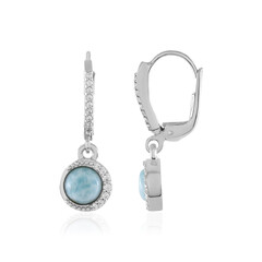 Orecchini in argento con Larimar